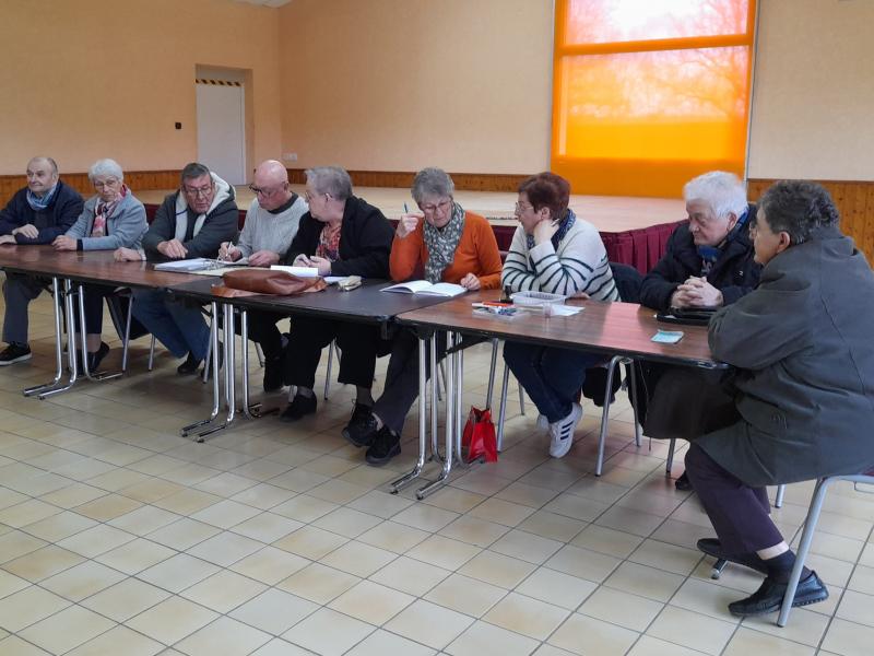 Bureau de l'amicale des retraités