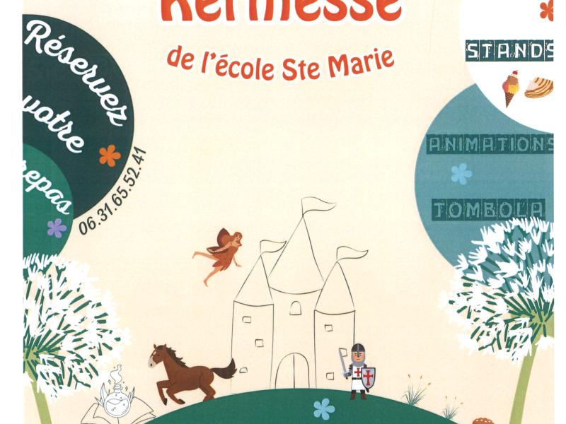 Kermesse Ecole Sainte-Marie Thouarsais-Bouildroux